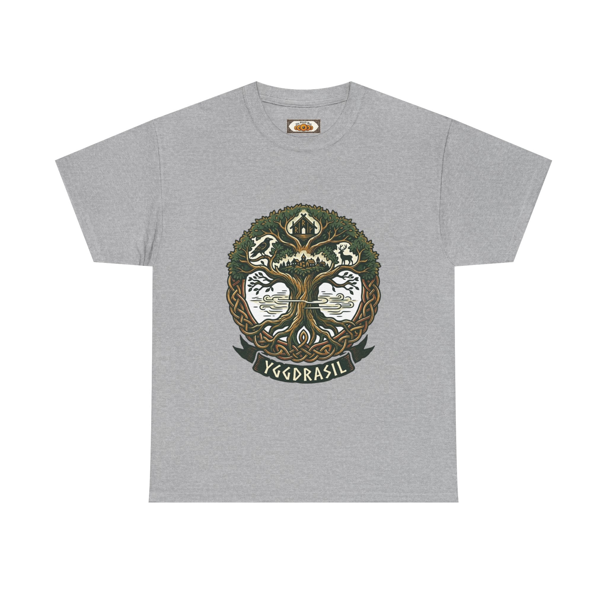 Yggdrasil Tree T-Shirt | Unisex Norse Mythology Viking World Tree Tee