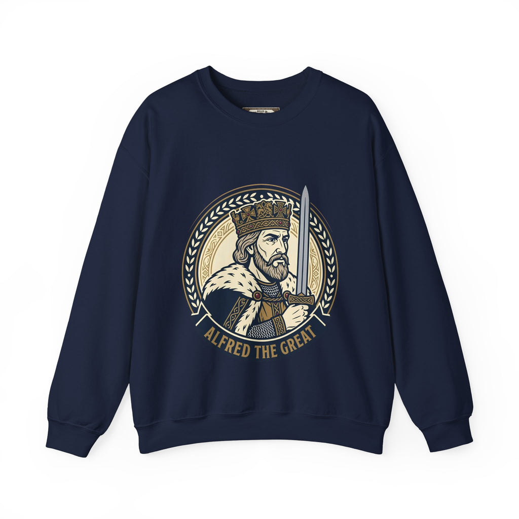 Alfred the Great Sweatshirt | Unisex Adult Heritage Crewneck