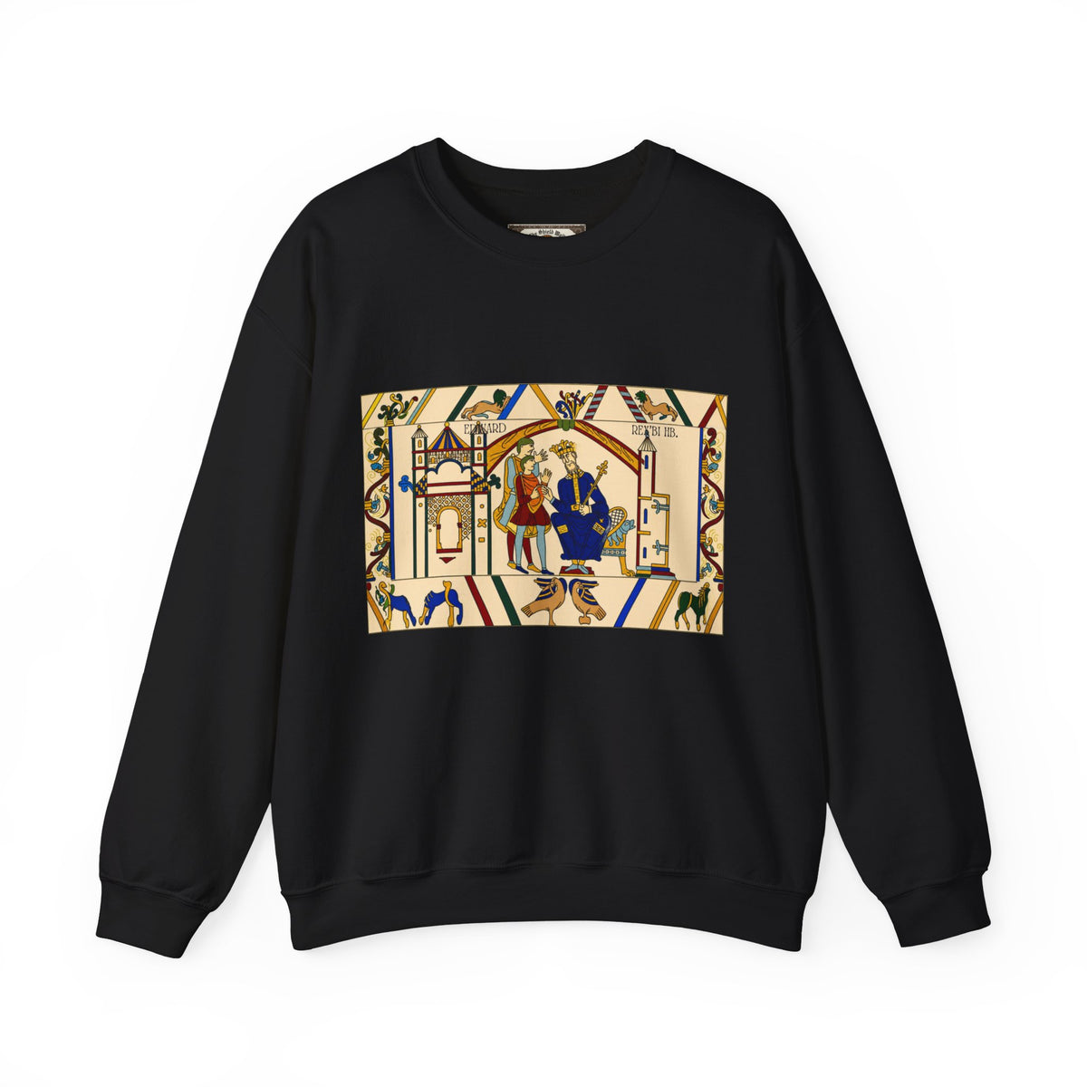 King Edward the Confessor — Bayeux Tapestry Heritage Sweatshirt | Heritage Clothing