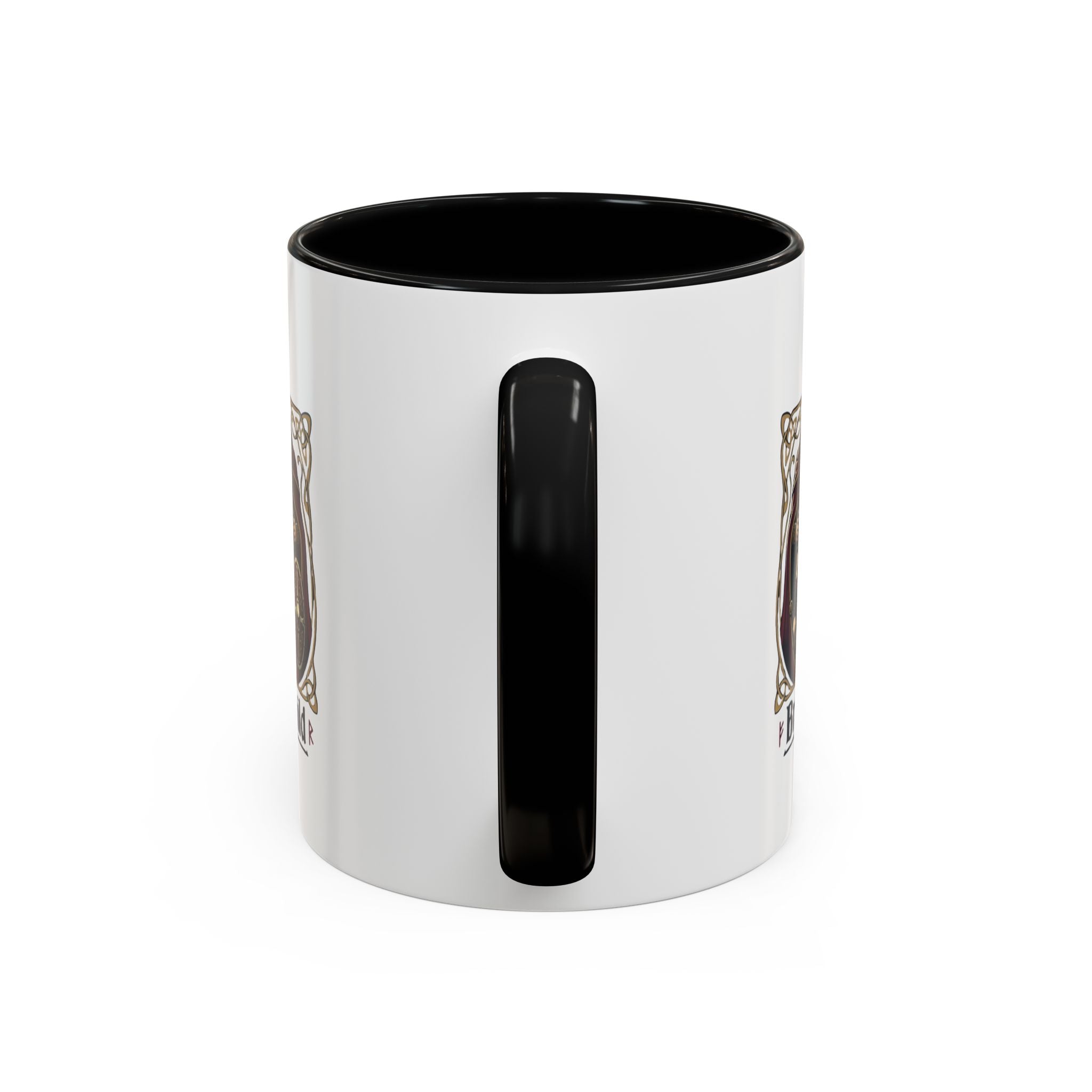 Brunhild Viking Shieldmaiden Coffee Mug | Norse Warrior Accent Mug – 11oz