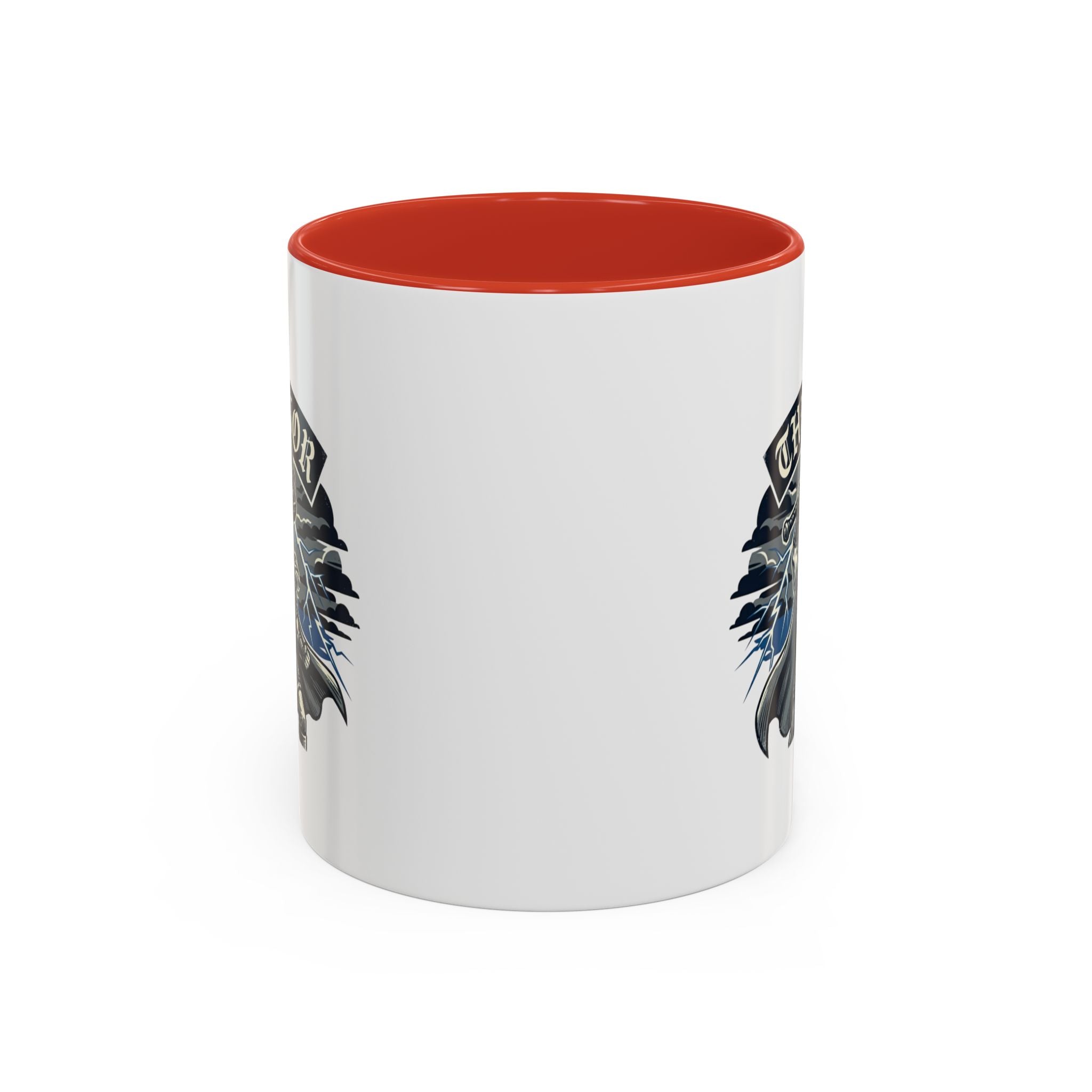 Thunor — Anglo-Saxon Thunder God 11oz Accent Mug | Norse History Gift
