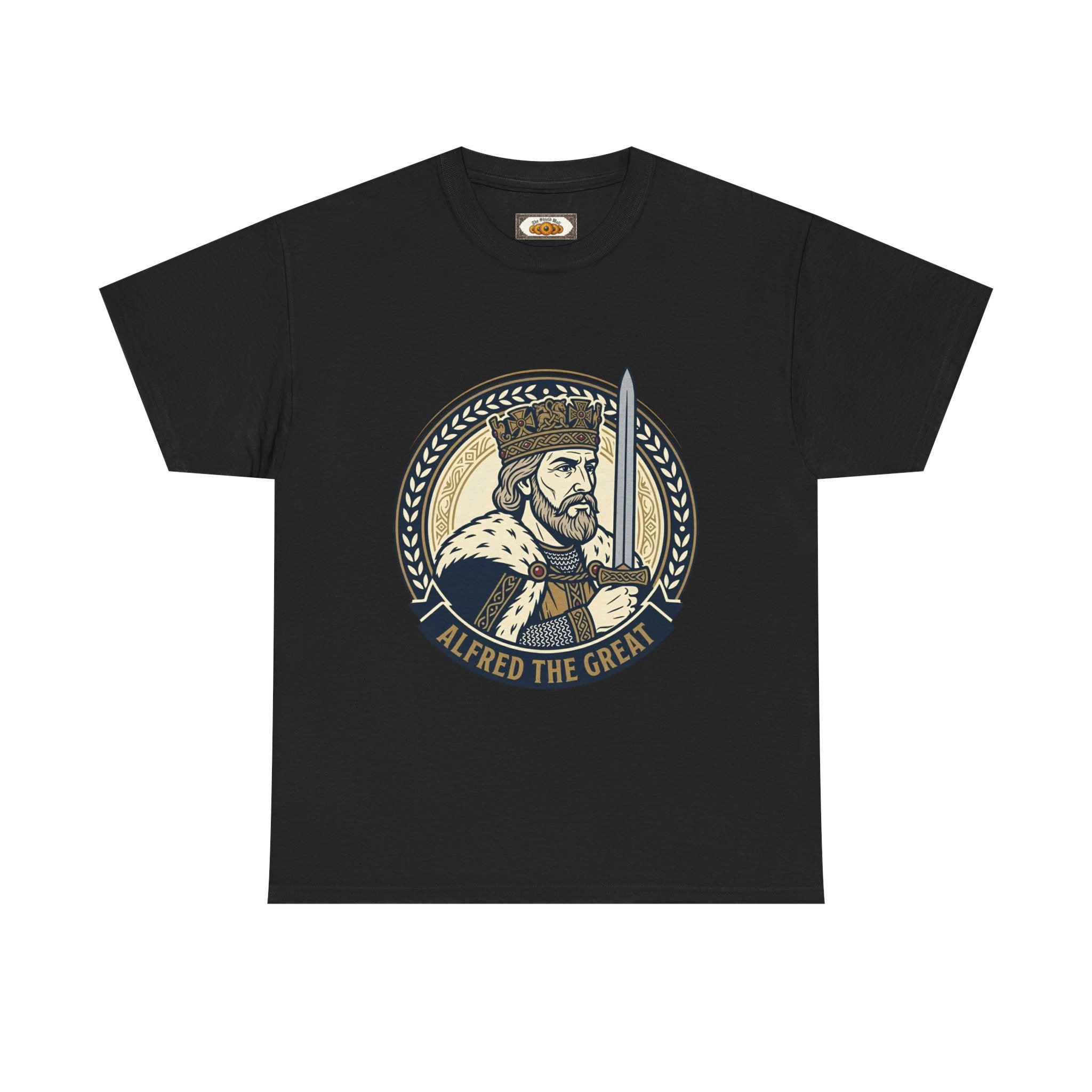 Alfred the Great Unisex T-Shirt | Anglo-Saxon Heritage Tee for Adults | The Shield Wall