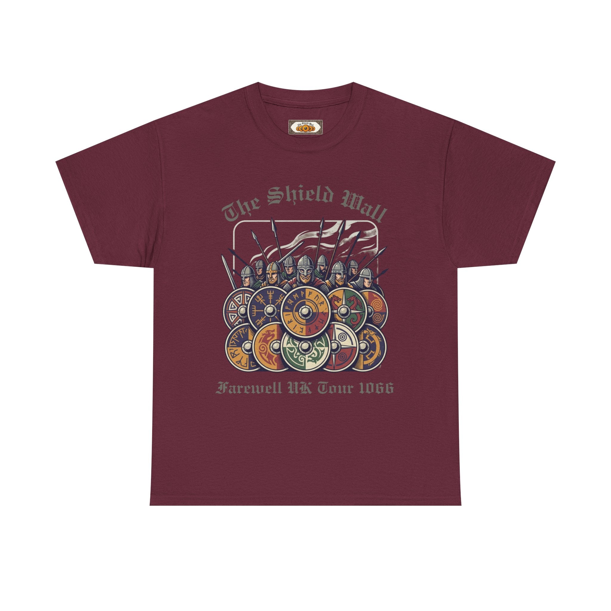 1066 Shield Wall Farewell Tour T-Shirt — Battle of Hastings, Stamford Bridge & Fulford