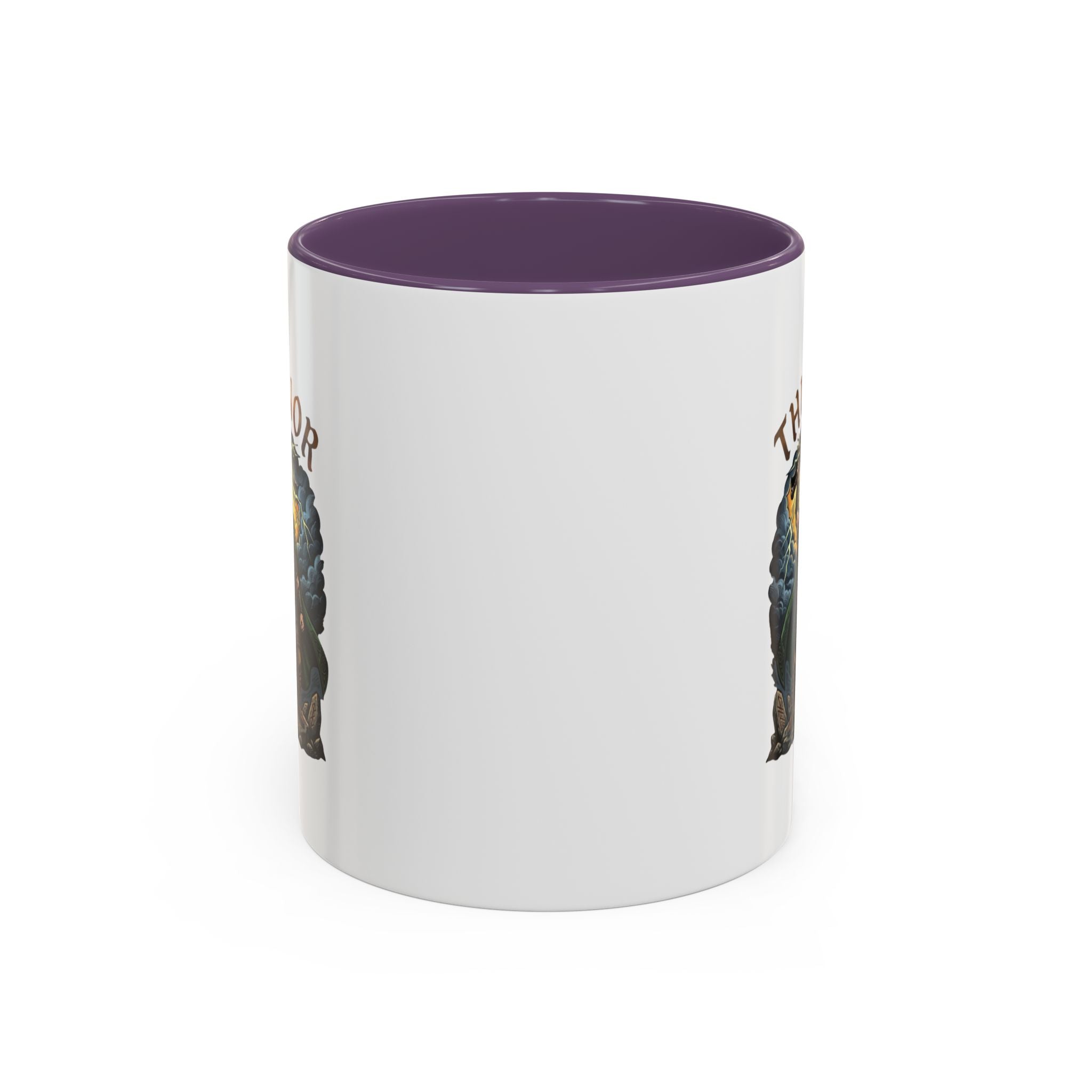 Thunor Hammer Coffee Mug — Anglo-Saxon God of Thunder | 11oz Accent Mug
