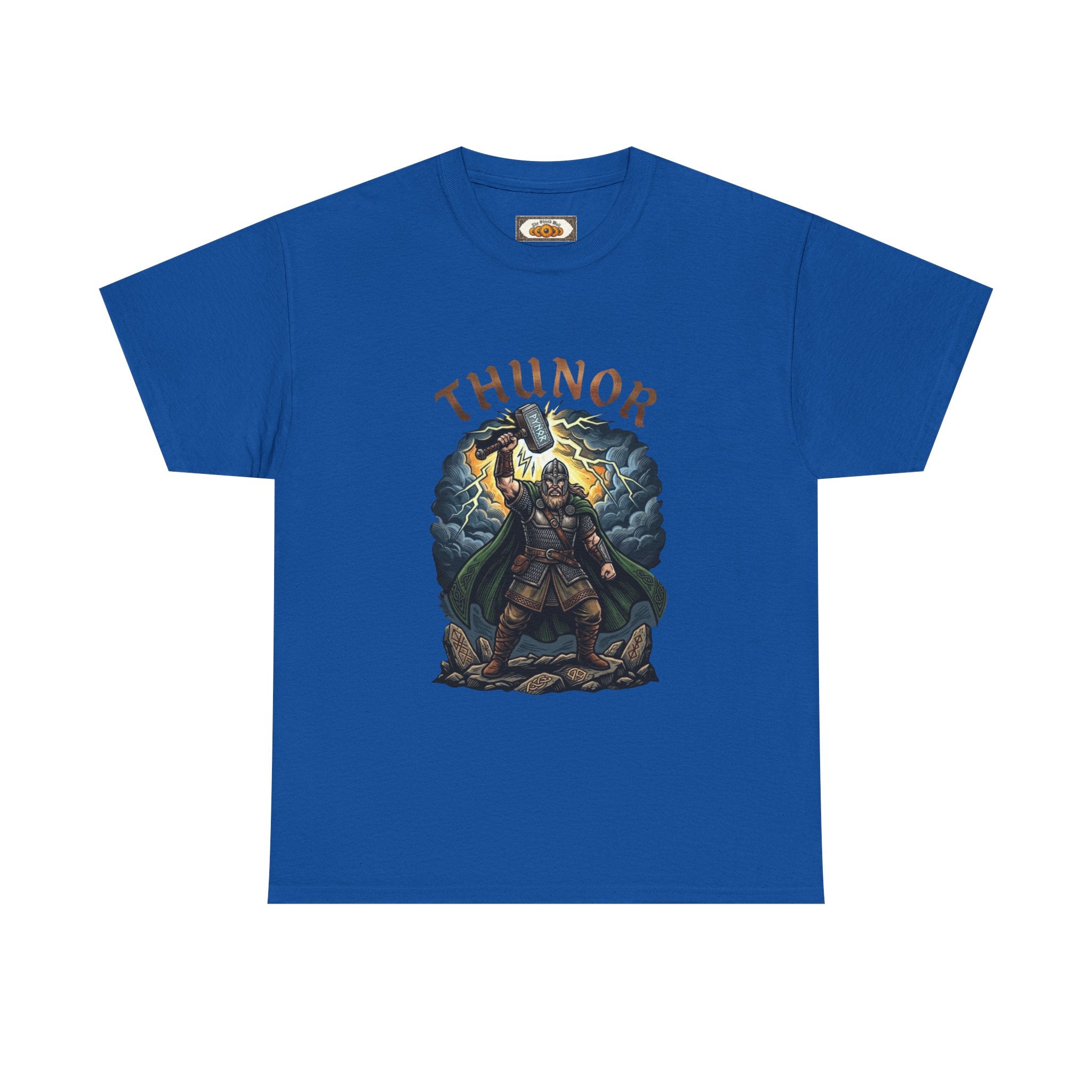 Thunor Anglo-Saxon God of Thunder T-Shirt
