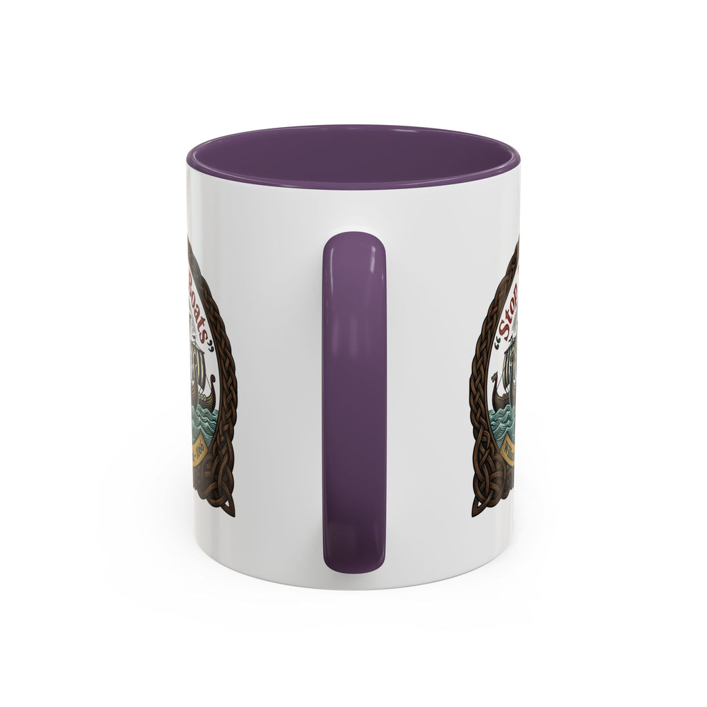 "Stop the Boats" Norman Protest Accent Coffee Mug — William the Bastard 1066 — 11oz