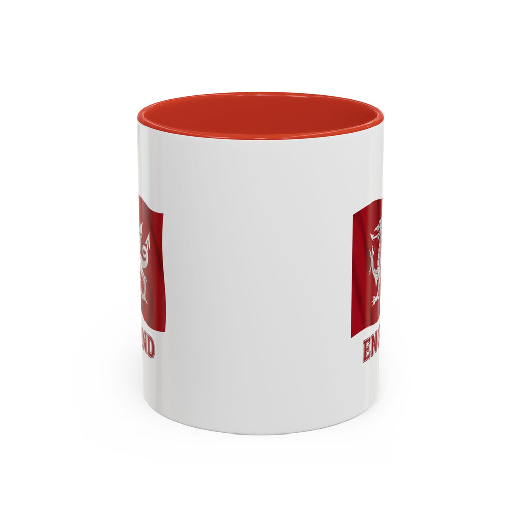 Saxon White Dragon Coffee Mug | England Heritage Ceramic Mug 11oz