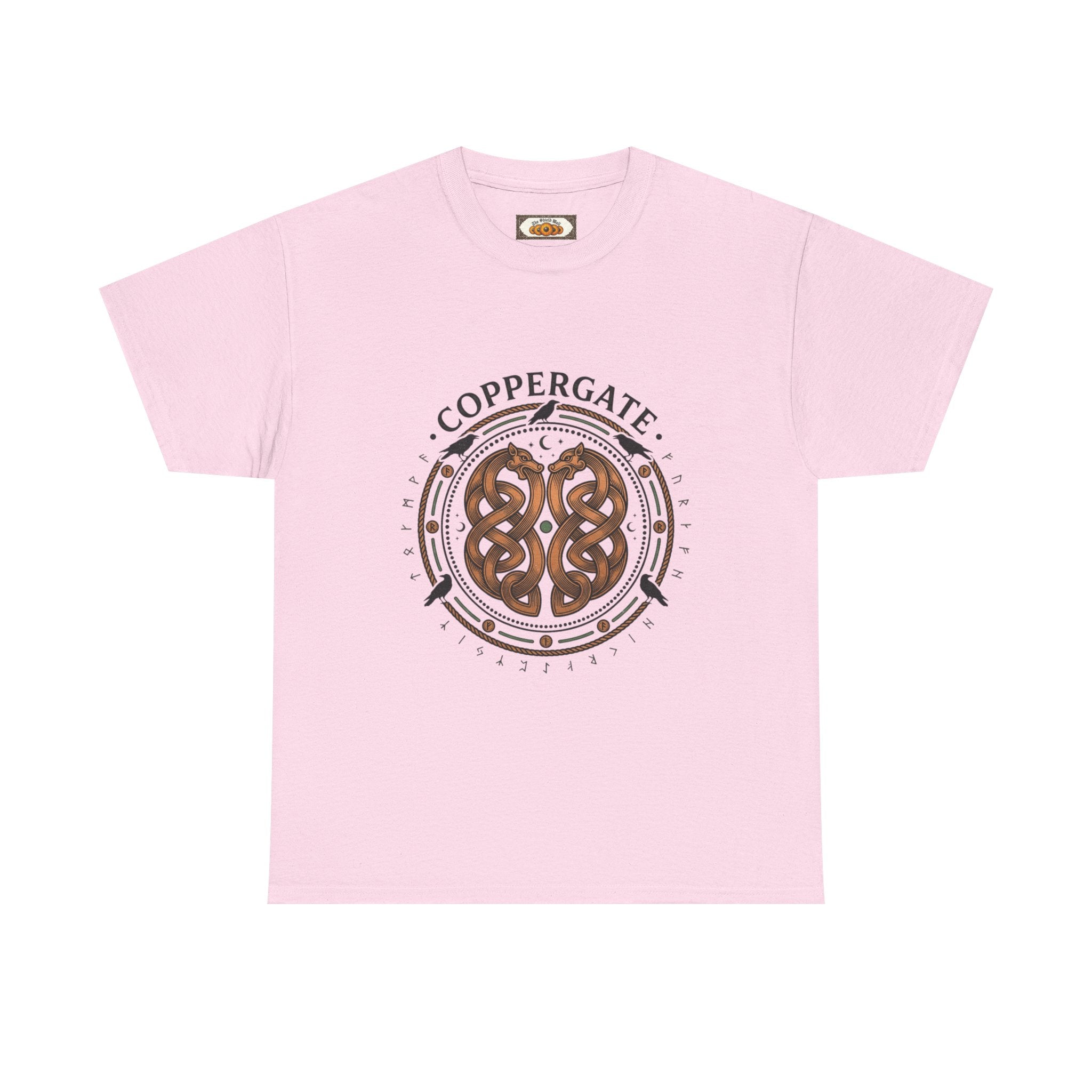 Coppergate Knotwork T-Shirt | Unisex Anglo-Saxon Heritage Tee