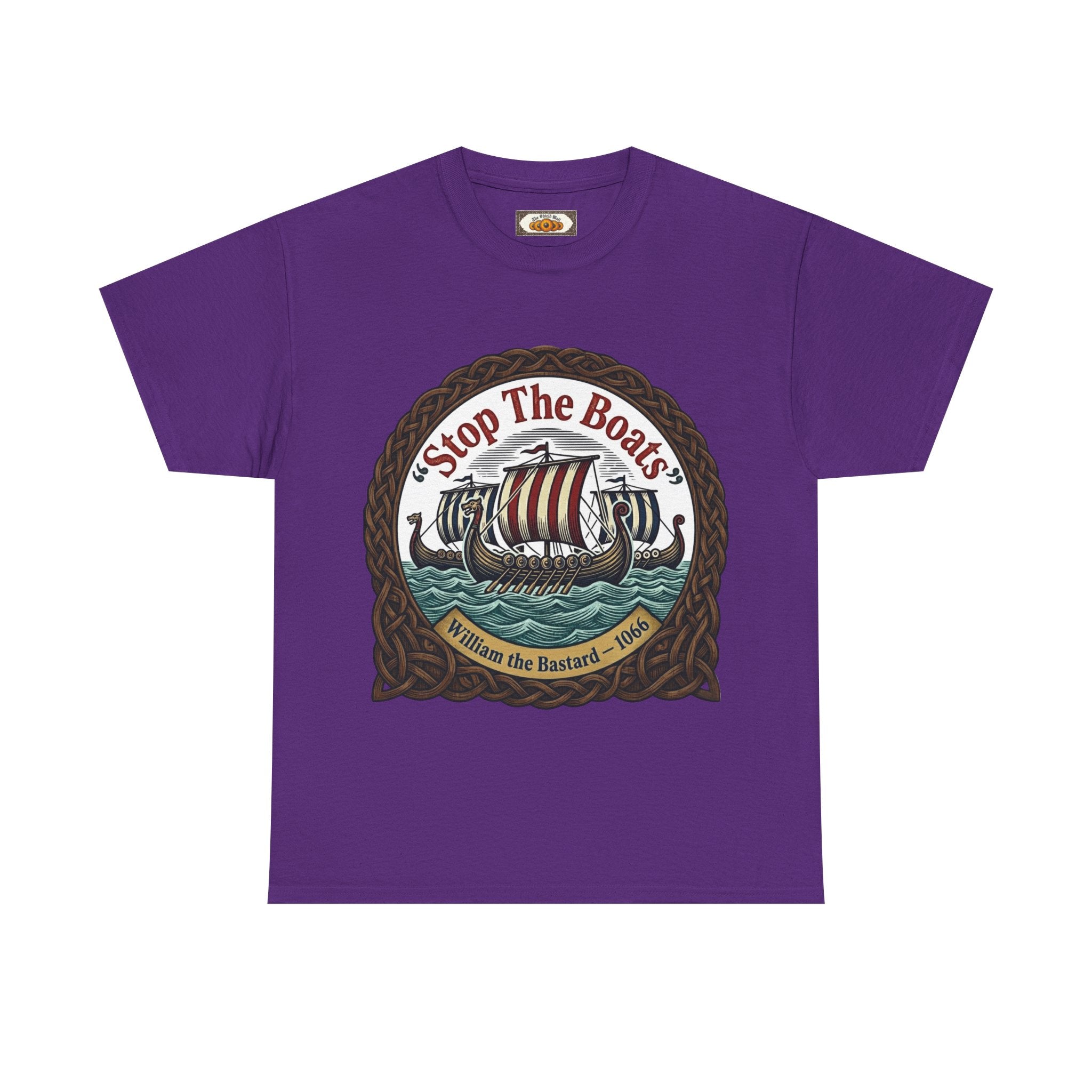 Stop the Boats T-Shirt | Unisex Adults | Norman Conquest 1066 History Tee