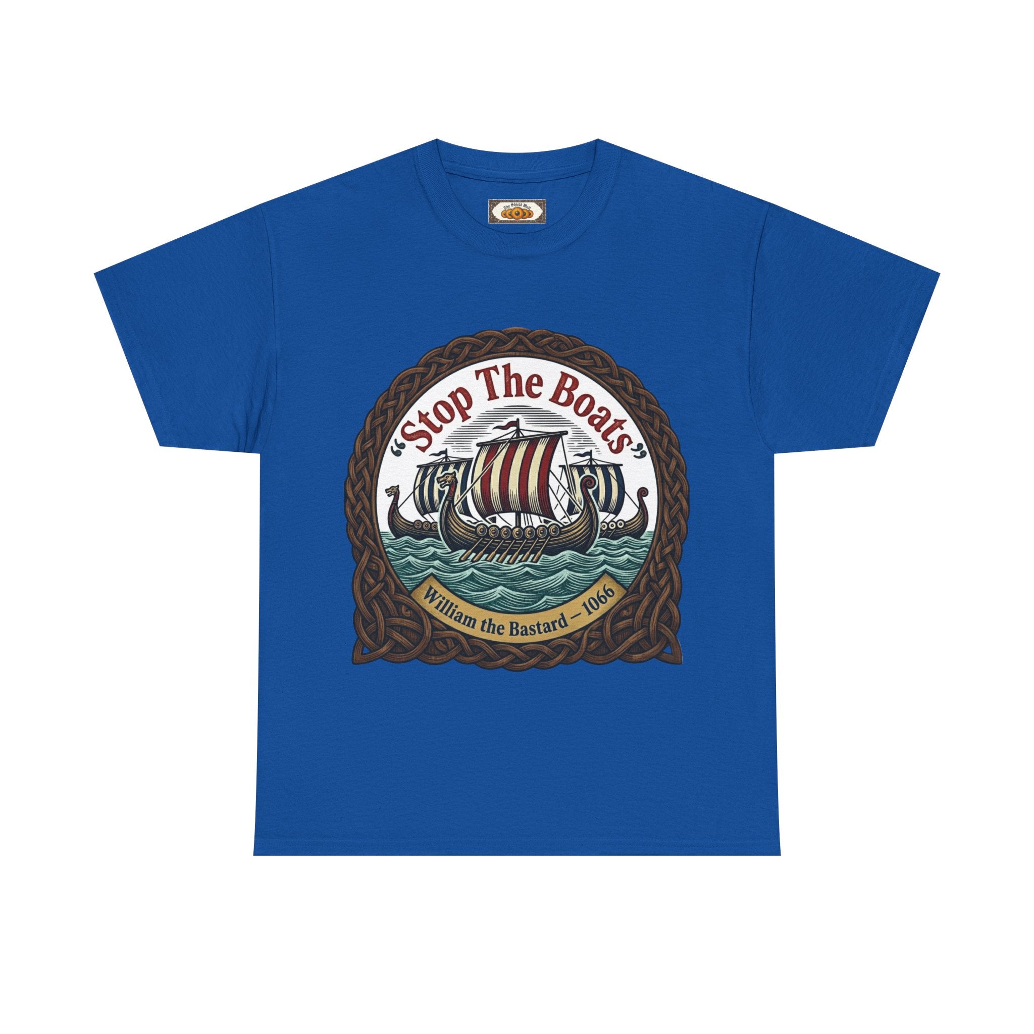 Stop the Boats T-Shirt | Unisex Adults | Norman Conquest 1066 History Tee