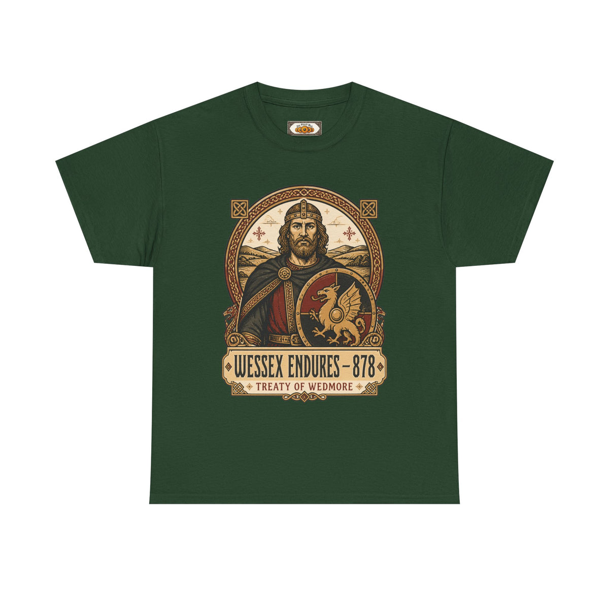 The Treaty of Wedmore — Wessex Endures — 878 T-Shirt | Heritage Clothing