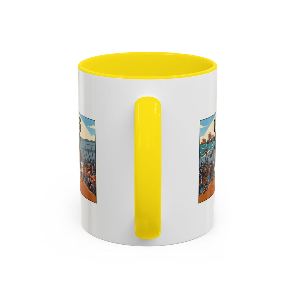 1066 Battle Coffee Mug — Medieval Norman Conquest Design — End of an Era — 11oz