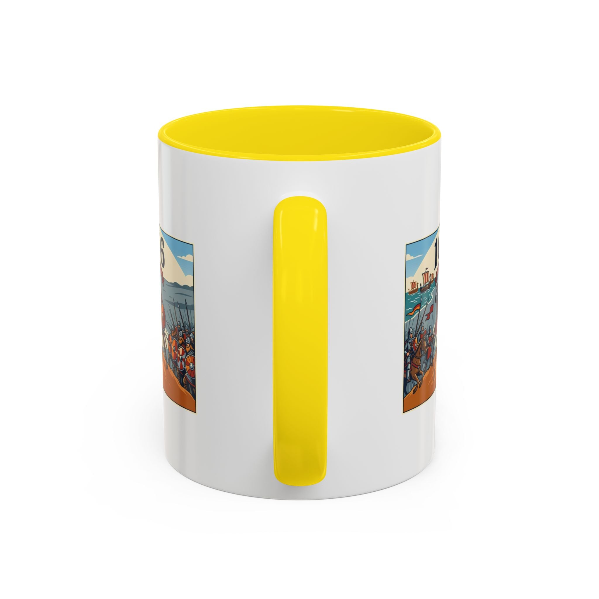 1066 Battle Coffee Mug — Medieval Norman Conquest Design — End of an Era — 11oz