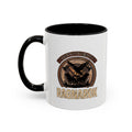 Ragnarök Mug — The End Is Only The Beginning Raven Wolf & Axes Accent Ceramic Mug 11oz | Heritage Clothing