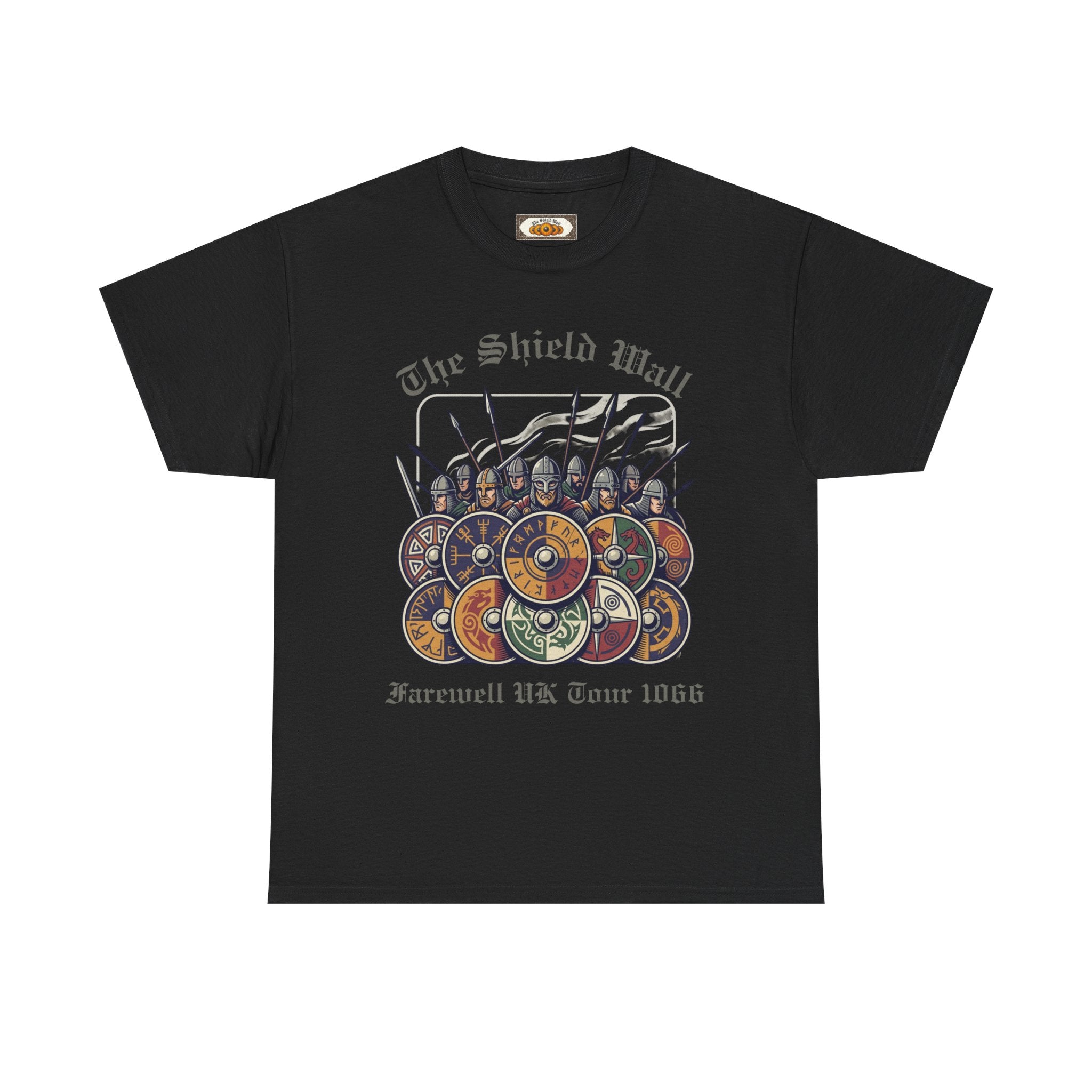 1066 Shield Wall Farewell Tour T-Shirt — Battle of Hastings, Stamford Bridge & Fulford