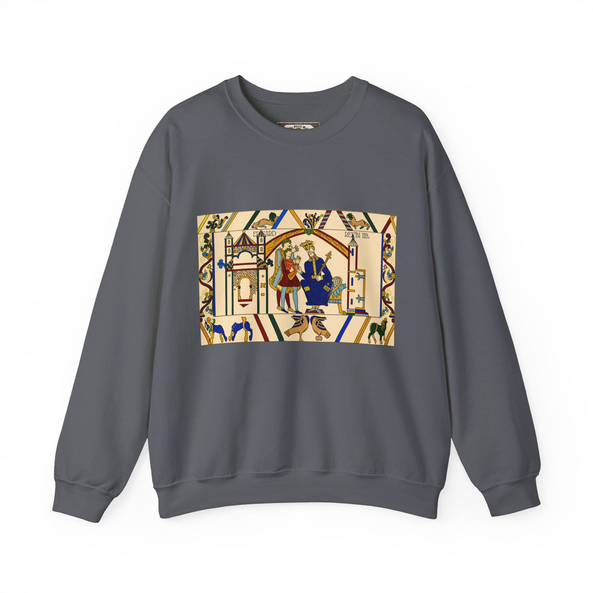 King Edward the Confessor — Bayeux Tapestry Heritage Sweatshirt | Heritage Clothing