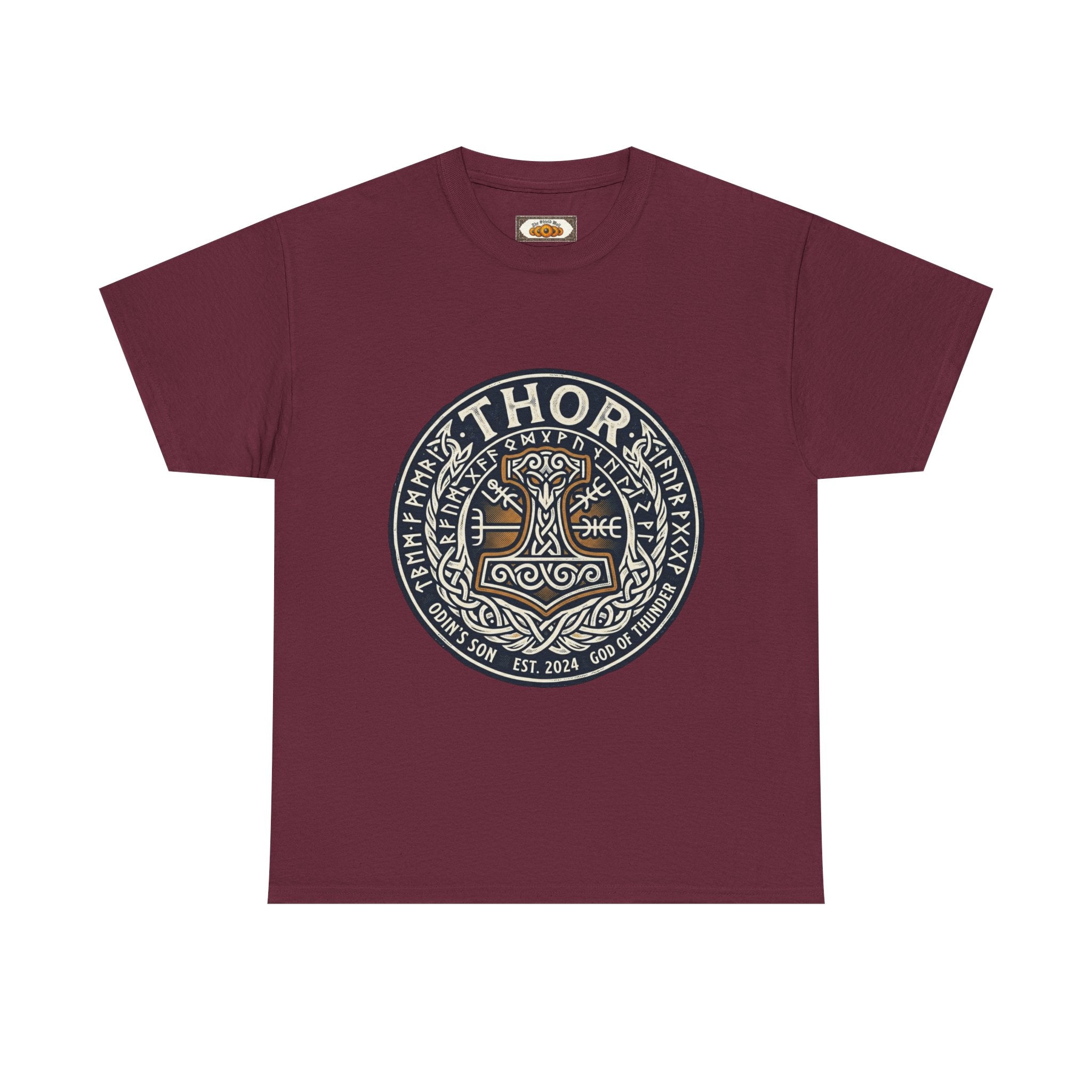 Mjölnir Thor's Hammer T-Shirt —  Norse Mythology Tee