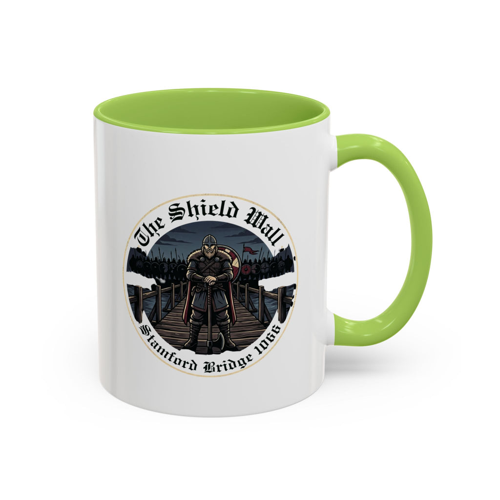 Stamford Bridge 1066 Accent Mug — The Lone Axeman of the Shield Wall
