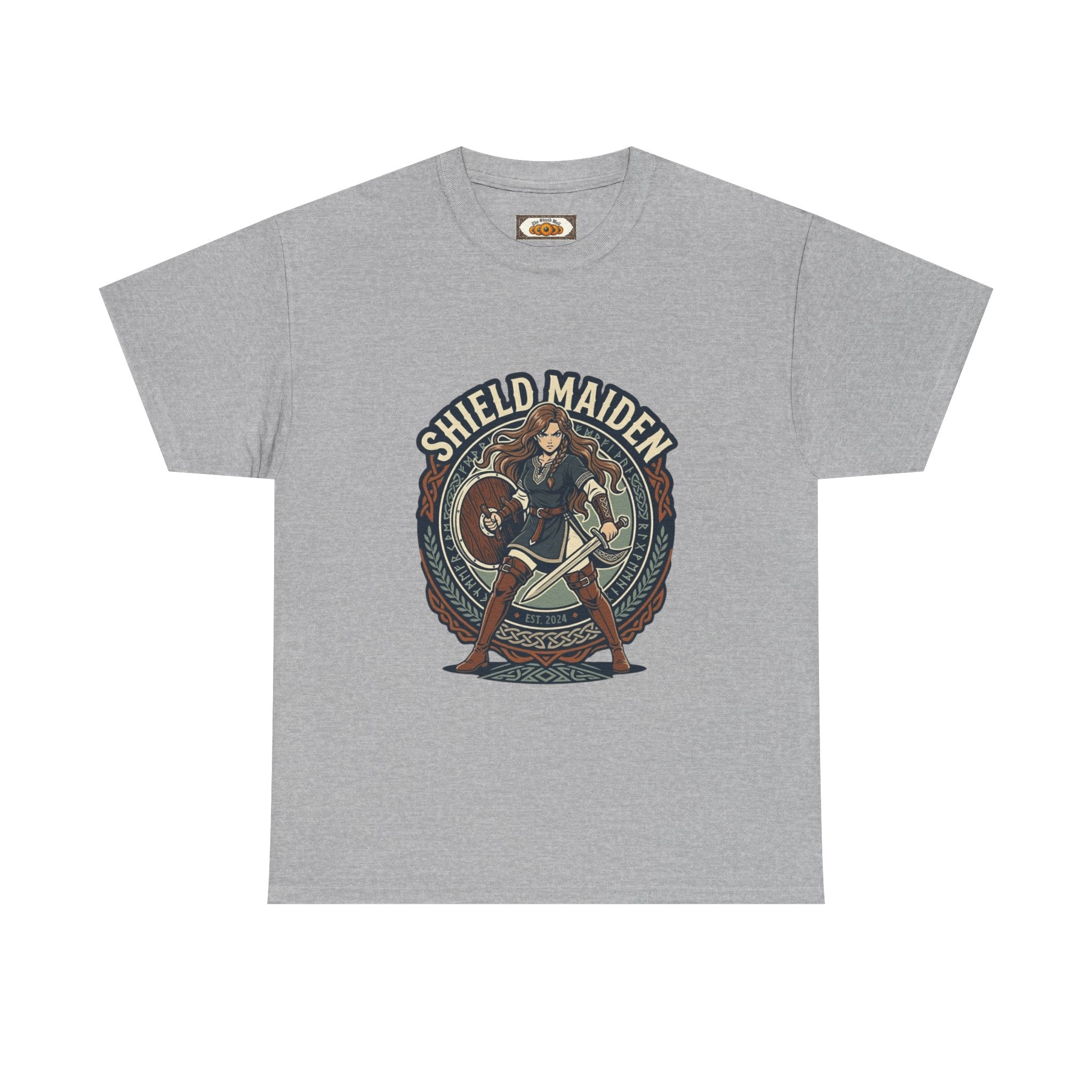 Shield Maiden T-Shirt | Unisex Viking Warrior Tee | Norse Heritage Apparel