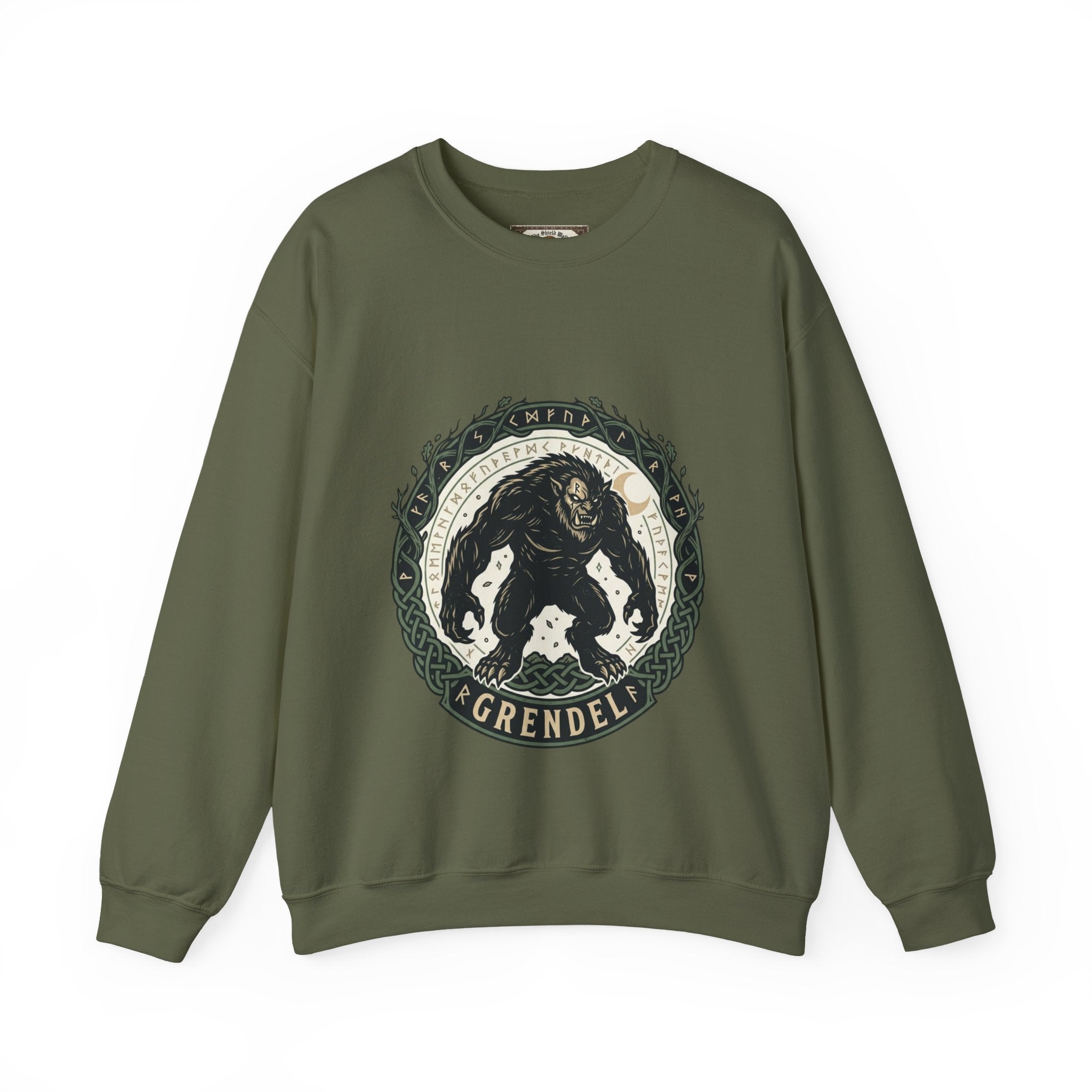 Grendel Crewneck Sweatshirt | Unisex Beowulf Anglo-Saxon Sweater