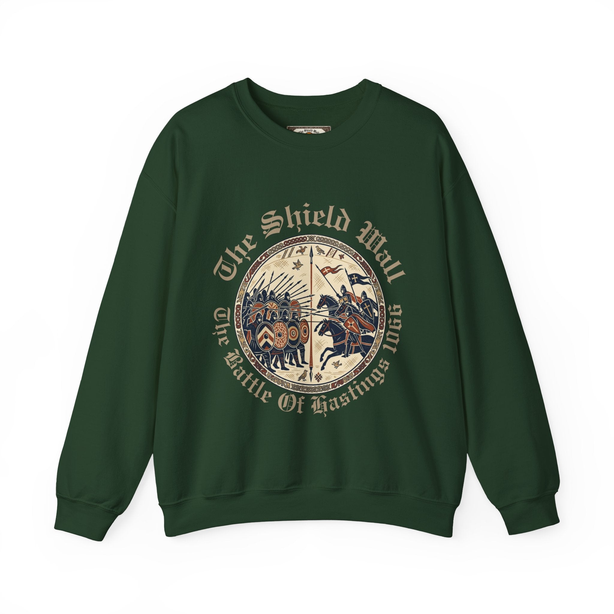 Battle of Hastings 1066 Unisex Adult Sweatshirt – Shield Wall Saxon & Norman Design