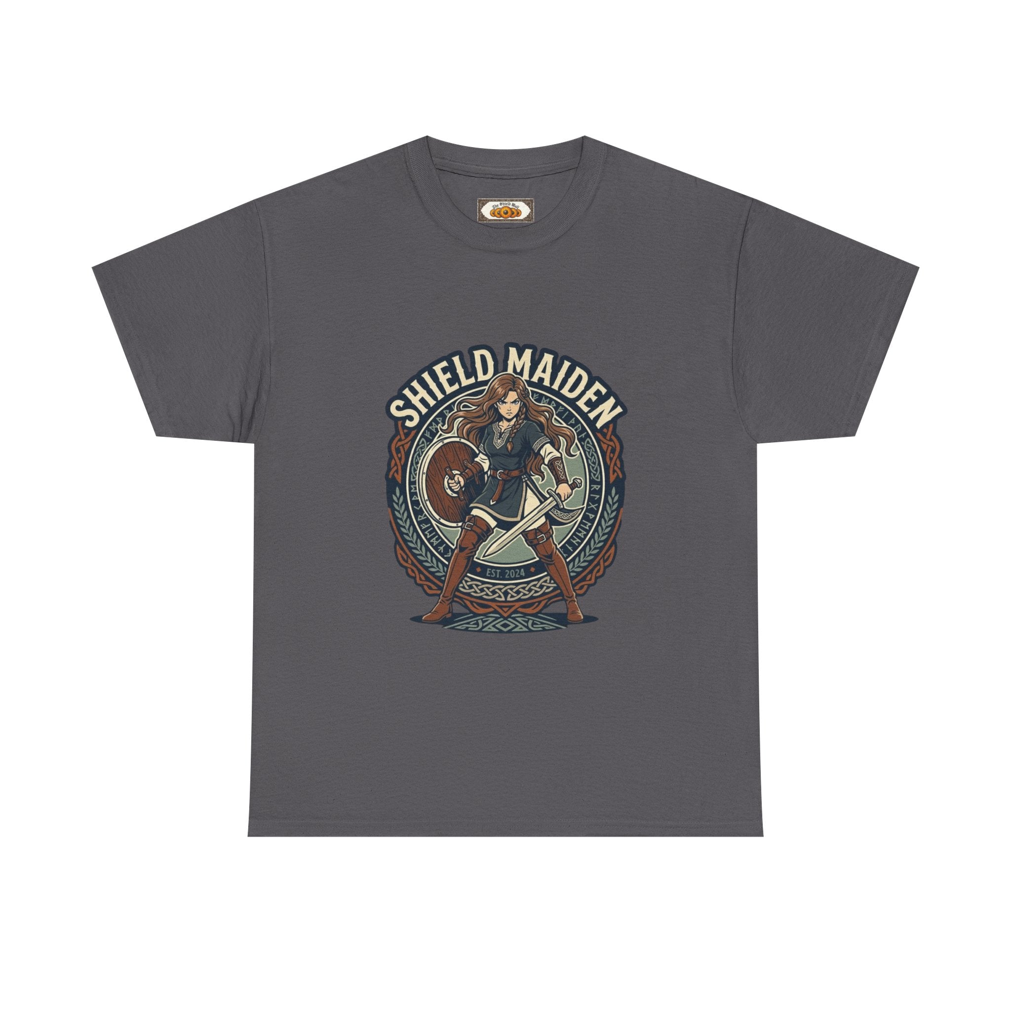 Shield Maiden T-Shirt | Unisex Viking Warrior Tee | Norse Heritage Apparel