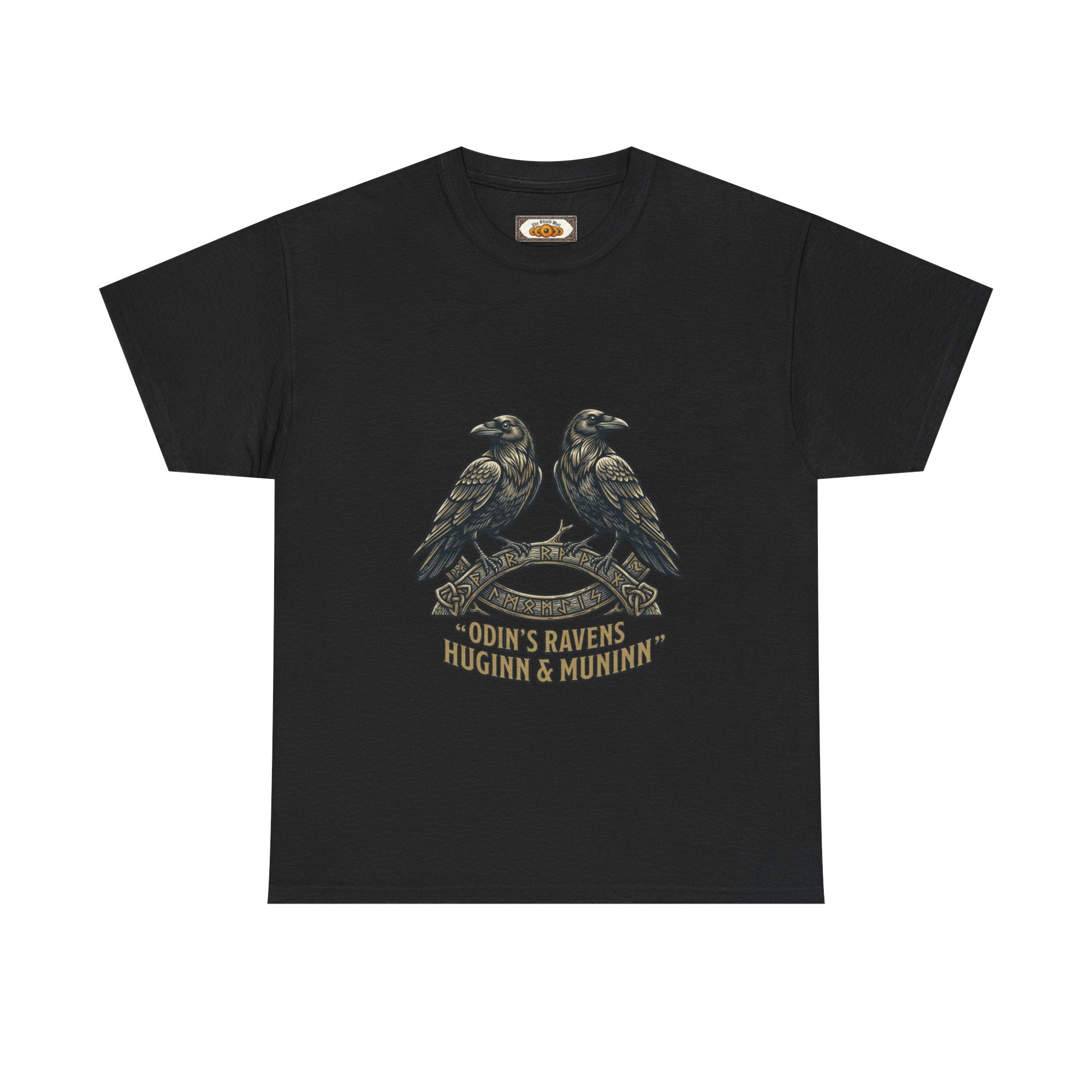 Odin's Ravens Unisex T-Shirt | Huginn & Muninn Norse Mythology Tee