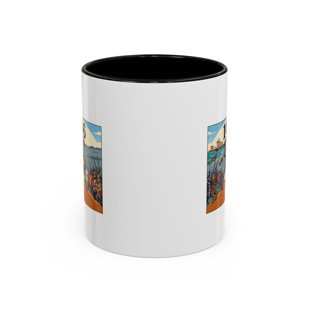 1066 Battle Coffee Mug — Medieval Norman Conquest Design — End of an Era — 11oz
