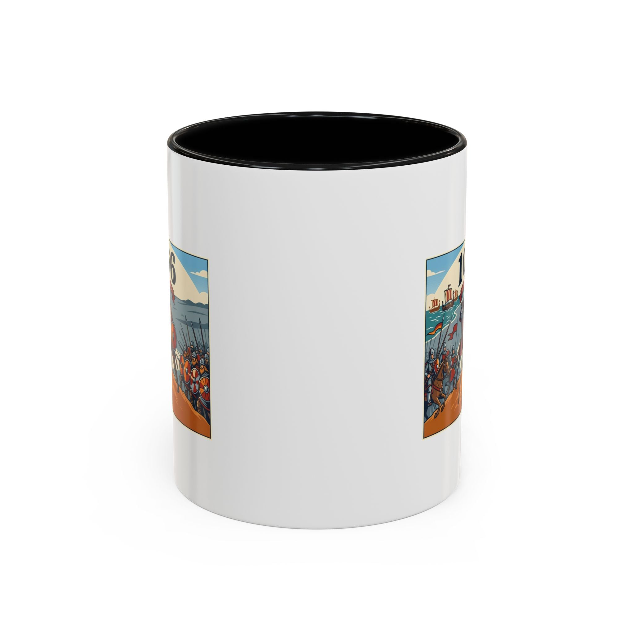 1066 Battle Coffee Mug — Medieval Norman Conquest Design — End of an Era — 11oz