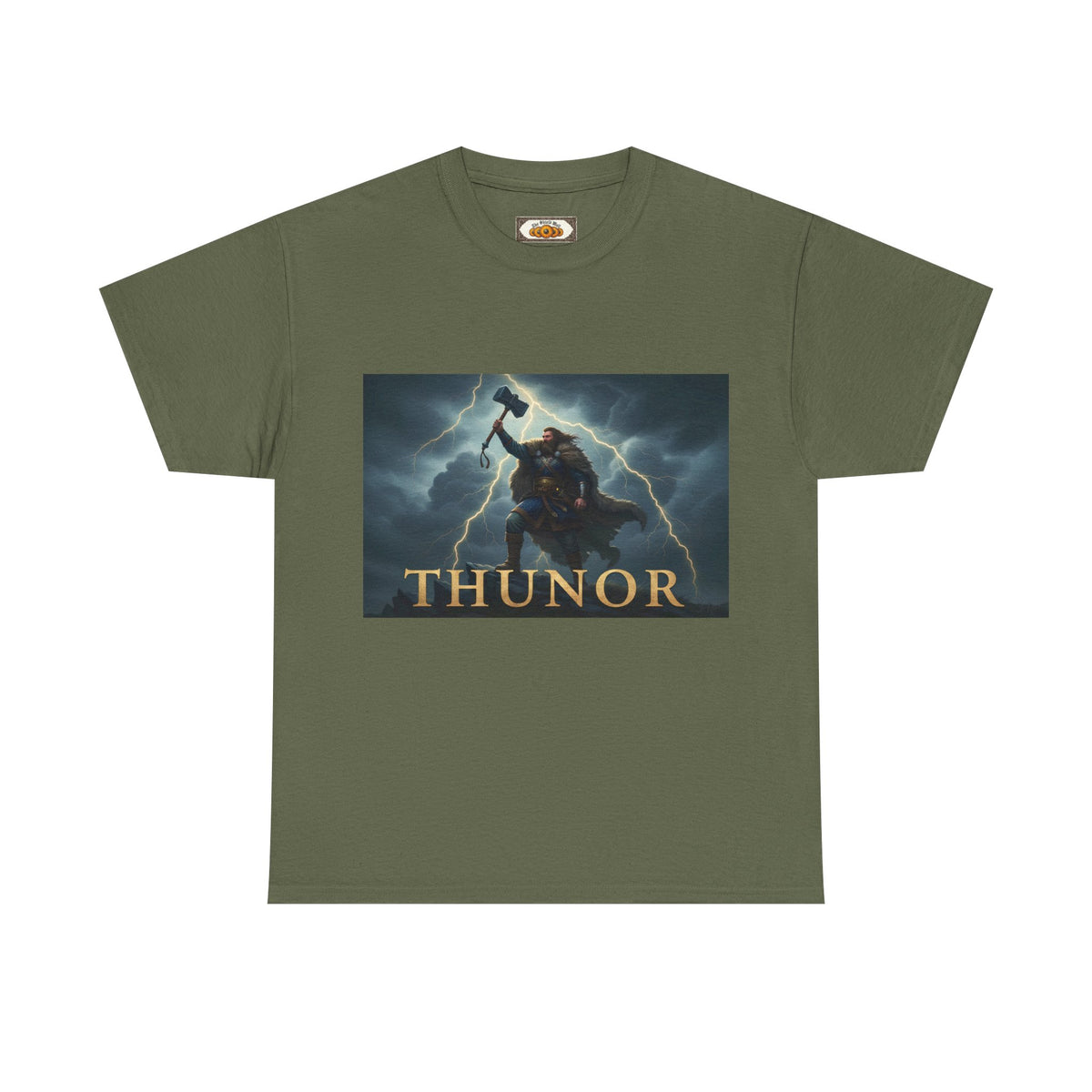 The Thunderer T-Shirt — Thunor Anglo-Saxon God of Thunder | Heritage Clothing
