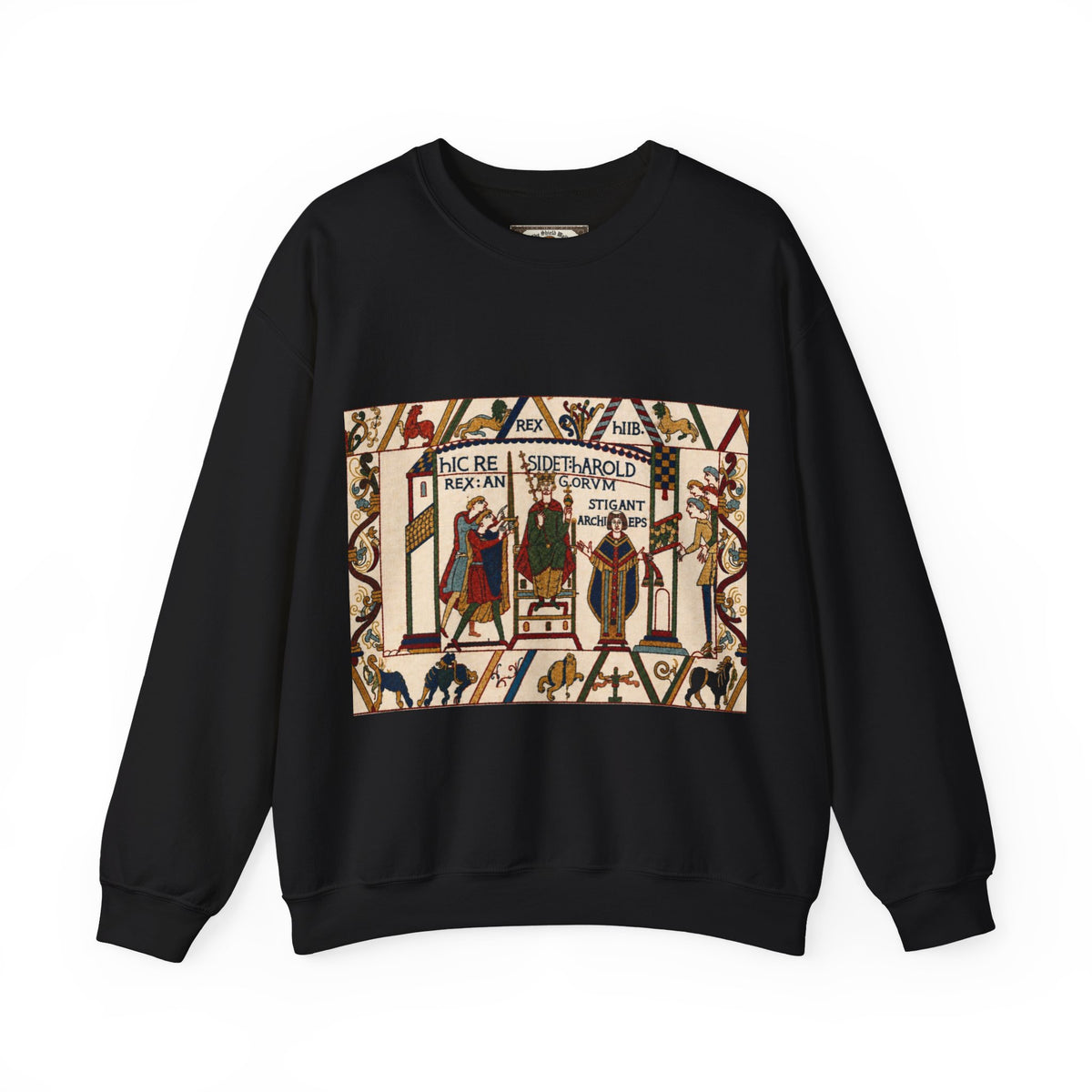 King Harold II — Bayeux Tapestry Coronation Sweatshirt | Heritage Clothing