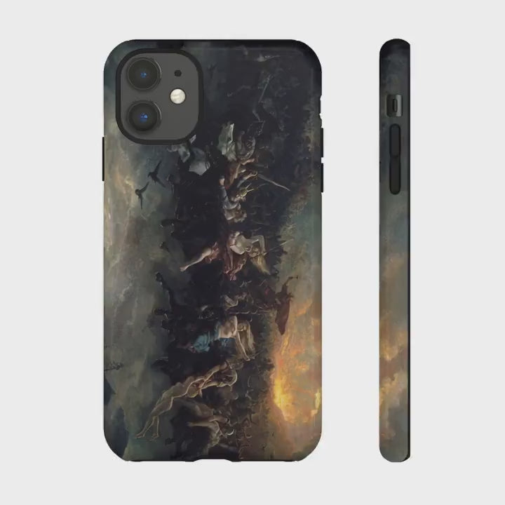 The Wild Hunt of Odin Phone Case — Peter Nicolai Arbo 1872 | The Shield Wall