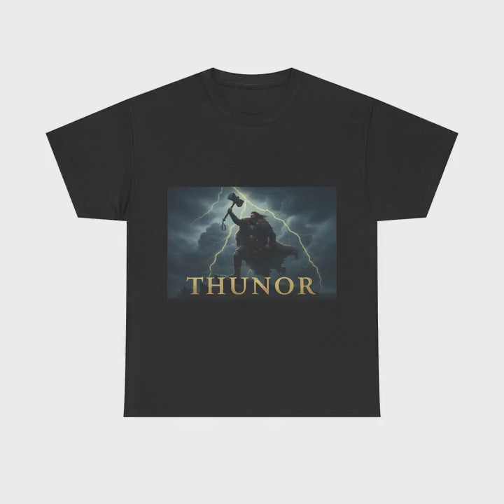 The Thunderer T-Shirt — Thunor Anglo-Saxon God of Thunder | Heritage Clothing